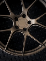 Jantes de voiture pour passagers Hyper Black 18\" 19\" 20\" 5 trous en alliage avec rayons creux, design de moulage pour BMW AUDI HONDA AUDI