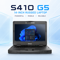 Nouvel ordinateur portable semi-robuste Getac S410 G5 14 pouces, Intel Core I5-1340P, Windows 11 Pro, clavier anglais, pour l'inspection sur le terrain industriel