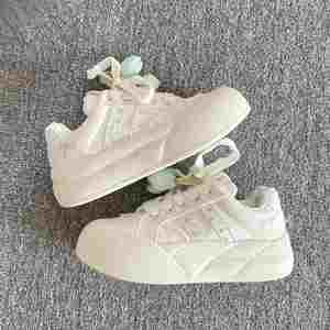 Zapatos de plataforma estilo coreano para mujer, versátiles, elegantes, con suela gruesa, informales, blancos, para primavera y otoño 2026 - Product Image 2