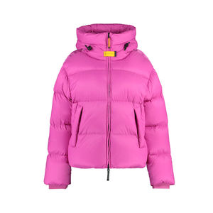 <span class=keywords><strong>Piumino</strong></span> Donna Invernale Impermeabile con Paillettes Arancioni, Imbottito in Piuma d'Oca, Giacca Safari con Cappuccio e Cintura per Donne - Product Image 3