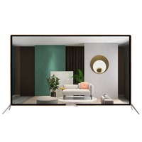 Monitor solar portátil para música, marco dorado, android, plasma, led, tv, panel led de 32 pulgadas, tv lcd, tv inteligente 4k, barato