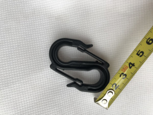 UV bảo vệ hình bầu dục màu đen Clip Cherry Bìa Hooks - Product Image 5