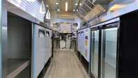 Remolque de Comida de Doble Eje de Acero Inoxidable Etodevice, Quiosco Móvil de Comida Rápida, Equipo de Cocina Comercial