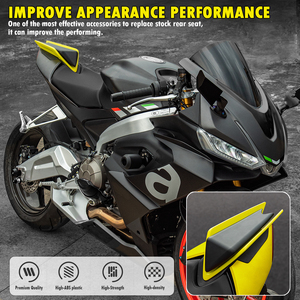 Sedile Posteriore Passeggero per Moto XXUN Compatibile con <span class=keywords><strong>Aprilia</strong></span> RS 660 Tuono 660 RS per Tuono 660 RSV4 2020-2024 - Product Image 4