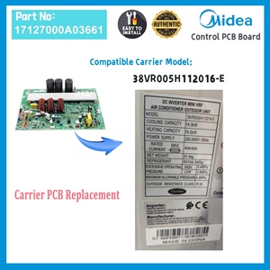 Tarjeta de Control Exterior Midea VRF 17127000A03661 Compatible con Carrier 38VR005H112016-E, Repuestos de PCB para HVAC - Product Image 5