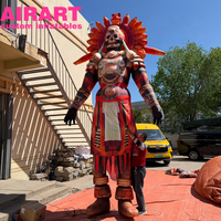 Figurines décoratives gonflables d'Halloween, nouveau modèle de crâne gonflable pour décorations de festival