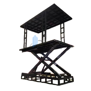 Penjualan Pabrik Terbaik 3500KG gunting mobil jenis hidrolik pengangkat tanah dipasang untuk pemeliharaan dan perbaikan mobil - Product Image 1