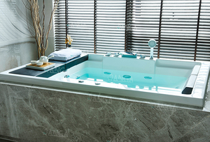 Spa <span class=keywords><strong>de</strong></span> Interior Jacuzzi para 2 Personas, Bañera <span class=keywords><strong>de</strong></span> Hidromasaje Empotrada, <span class=keywords><strong>Precio</strong></span> <span class=keywords><strong>de</strong></span> Bañeras para Parejas - Product Image 4