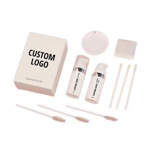 Kit de Tinte de Cejas Resistente al Agua de Larga Duración, Marca Privada, Crema en Gel Mineral Vegana, Maquillaje de Alta Calidad, Logotipo Personalizado - Product Image 1