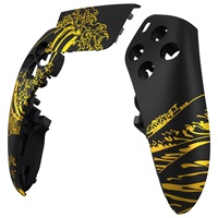 Coque de remplacement DIY EXtremeRate pour manette PS5 Edge – Coque avant, supérieure, gauche, droite et cache-pad tactile personnalisés
