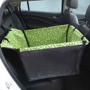 Siège surélevé <span class=keywords><strong>pliable</strong></span> pour chien M4 pour voitures, tissu Oxford de luxe, motif uni - Product Image 3