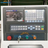 Torno CNC de Metal con Sistema de Control GSK, Cama Plana CK6150, 1000-1500 mm