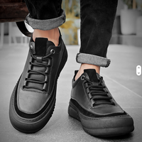 Nouvelles Chaussures Décontractées en Cuir Respirantes pour Hommes – Baskets et Mocassins Tendance