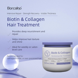 Set de Cuidado Capilar con Biotina y Colágeno Herbal de Marca Privada, Champú Voluminizador y Engrosador de Cabello de 1000 ml para Todo Tipo de Cabello - Product Image 5