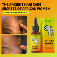 Élixir capillaire naturel au Chebe pour l'aplanissement, la réparation et la repousse des cheveux, anti-chute, avec huile de croissance capillaire Chebe Power, marque privée