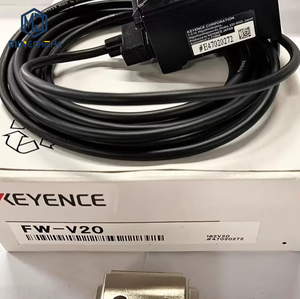 Amplificateur de capteur ultrasonique numérique KEYENCE FW-V25, série FW, sortie NPN, sortie analogique 4-20 mA, montage sur rail DIN, FW V25 - Product Image 1