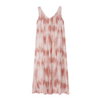 Robe longue décontractée d'été de haute qualité pour femme, sans manches, à motif floral, style resort, col en V, avec ruban et dégradé, effet drapé