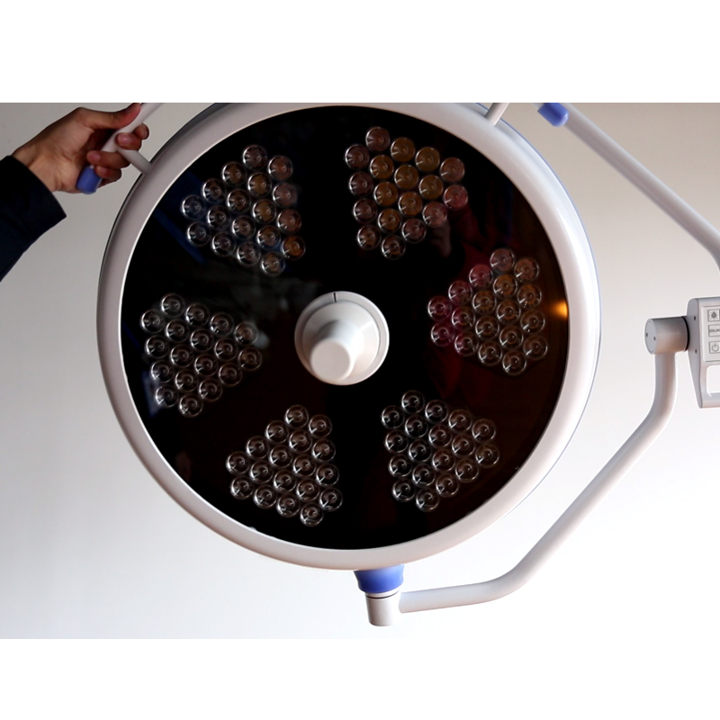 MN-LED7070 Factory Wholesale Ceiling Type Operation Lighting Double Head  Led Shadowless Operating Lamp