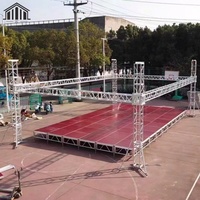 Estructura Modular de Aluminio y Contrachapado Ligera para Iluminación de DJ, Soporte Portátil con Capacidad de Carga de 1000 kg para Escenarios y Conciertos