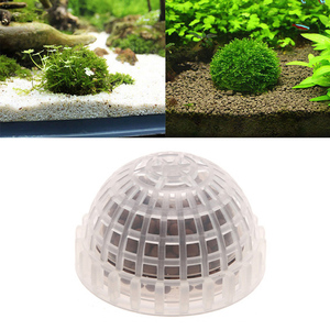 Boule de mousse pour filtration et décoration, plante d'aquarium en plastique <span class=keywords><strong>Marimo</strong></span>, algues, poissons, crevettes, ornement de réservoir, économie d'énergie, ultra silencieux, heureux - Product Image 3