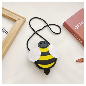 Bolsa de Hombro Infantil de Verano, Nueva, Portátil, con Diseño de Abejas y Mariquitas, para Niños y Niñas, Estilo Princesa, Pequeña - Product Image 3