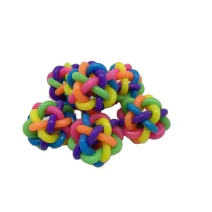 批发高品质便宜的混合塑料小玩具球派对用
