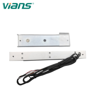 Cylindre de serrure magnétique électrique en alliage d'aluminium sans clé, étanche, plaqué zinc, certifié CE TK-300 ASW 12V 280KG 600Lbs, avec signal