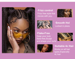 Gel pour tressage de cheveux, étiquettes privée, 1 pièce, gel à paillettes, idéal pour la coiffure, vente en gros - Product Image 6