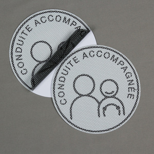 Autocollant double magnétique pour voiture <span class=keywords><strong>Stage</strong></span> réfléchissant transfrontalier et novice accompagnant la conduite Autocollant ventouse - Product Image 4