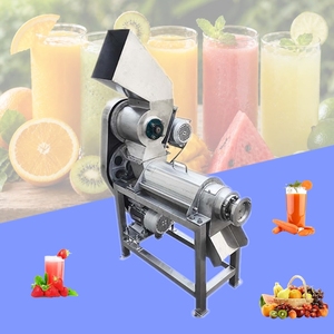 Spremiagrumi Industriale a Spirale Professionale per Frutta, Ciliegie, Mele e Pomodori - Macchina per la Lavorazione e la Produzione di Succo - Product Image 1