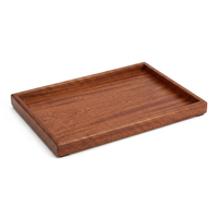 Moderne acaciahouten dienbladen in Europese stijl zijn populaire bestsellers, perfect voor kamperen in de buitenlucht en familiebijeenkomsten.