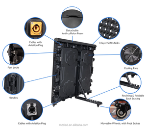 P4-P10 ngoài trời không thấm nước LED Video tường khổng lồ chu vi Hội Đồng Quản trị cho sân vận động Tòa Án bên màn hình - Product Image 4
