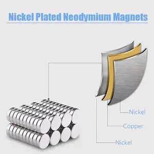 超強力永久希土類NdFeb磁石小円磁石N35N52ディスクネオジム磁石販売