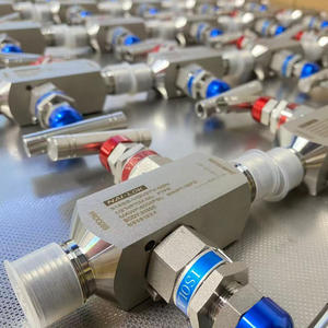 NAI-LOK圧力伝送器 2方向マニホールドバルブ R Tタイプ 1/2インチ メス-オス NPTゲージバルブ オイル・ガス用 - Product Image 6