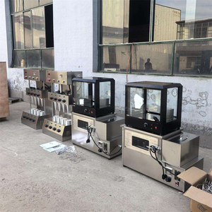 Nouvelle machine à cônes à glace et à pizza commerciale, électrique, en acier inoxydable 304, portable, haute puissance, pour la fabrication et le façonnage de cônes comestibles - Product Image 1