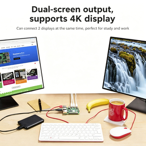 Raspberry Pi 4ème Génération Type B Raspberry Pi 4 4B 8 Go Carte de développement Kit d'apprentissage de la programmation et de l'IA pour débutants <span class=keywords><strong>Python</strong></span> - Product Image 4