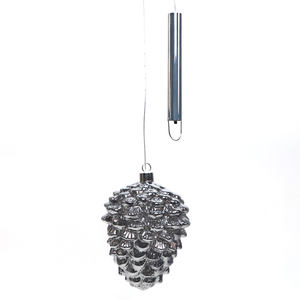 Fournitures <span class=keywords><strong>de</strong></span> décoration <span class=keywords><strong>de</strong></span> noël suspendus verre Led éclairage <span class=keywords><strong>boule</strong></span> en forme <span class=keywords><strong>de</strong></span> pomme <span class=keywords><strong>de</strong></span> <span class=keywords><strong>pin</strong></span> rougeoyante pour la décoration <span class=keywords><strong>de</strong></span> vacances <span class=keywords><strong>de</strong></span> noël - Product Image 3