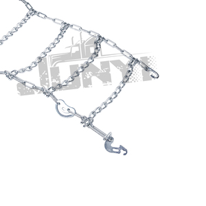 ยางรถบรรทุกโซ่ลุยหิมะแบบสี่เหลี่ยมปกติป้องกันการเล่นสเก็ตใช้ในกรณีฉุกเฉิน - Product Image 4