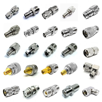 Usine UHF PL259 prise mâle SO239 prise femelle vers N Type/BNC/TNC/UHF/SMA/prise mâle prise femelle 90 degrés RF adaptateur coaxial coaxial