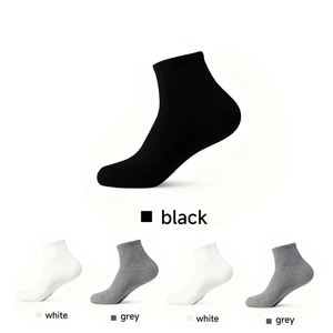 कपास वसंत शरद ऋतु 100% आकस्मिक पुरुषों के चालक दल मोजे - Product Image 1