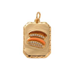 Colgantes de Acero Inoxidable en Tono Dorado para Collar y Pulsera, Diseños Variados: Cereza, Amuleto de la Suerte, Mariposa, Corazón, Regalo de Aniversario - Product Image 2