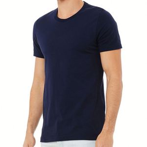 Camisetas de Algodón 100% Transpirables de Corte Regular al por Mayor con Logotipo Impreso o Bordado para Hombre y Mujer, Cuello Redondo, Manga Normal - Product Image 1