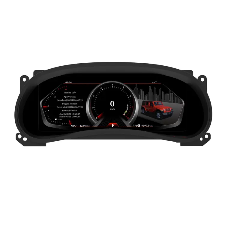 Автомобильный цифровой спидометр для Jeep Wrangler jk 2011-2017 Модернизированный автомобильный счетчик цифровая приборная панель