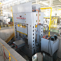 Presse hydraulique servo YIWEI YQ34-2500T de 2500 tonnes, machine multifonctionnelle automatisée à économie d'énergie pour le moulage à chaud, presse pour noyau SMC/BMC