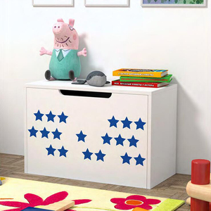 Tùy Chỉnh Sao Thiết Kế An Toàn Nhà Phòng Chơi Trẻ Em Bé Rõ Ràng Ngực Trẻ Em Hình Chữ Nhật Đồ Chơi Lưu Trữ Hộp Nhà Sản Xuất - Product Image 2