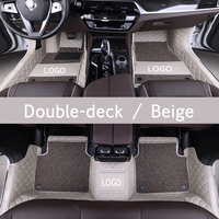 Ensemble complet de tapis de voiture de luxe 5D Diamond Tapis de sol de voiture Tapis de voiture spécial personnalisé pour Ford Fusion