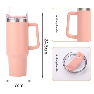 Taza <span class=keywords><strong>de</strong></span> <span class=keywords><strong>coche</strong></span> <span class=keywords><strong>de</strong></span> acero inoxidable con asa <span class=keywords><strong>de</strong></span> generación <span class=keywords><strong>de</strong></span> 40oz, taza <span class=keywords><strong>de</strong></span> hielo <span class=keywords><strong>de</strong></span> paja aislada 304, tazas <span class=keywords><strong>de</strong></span> viaje <span class=keywords><strong>de</strong></span> alta apariencia, botella <span class=keywords><strong>de</strong></span> vacío montada en el <span class=keywords><strong>coche</strong></span> - Product Image 3