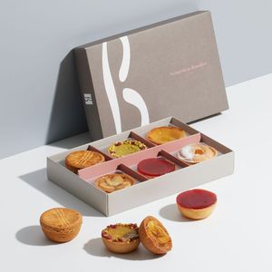 <strong>Transparent</strong> Window Egg Tart Packaging <strong>Box</strong> Baked Food Bakery <strong>Box</strong> Cake Dessert <strong>Box</strong> - Product Image 6