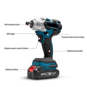 21V Lithium Industrial Grade Heavy Duty <b>Impact</b> Wrench High-Power Auto Maintenance <b>Socket</b> Screw Machine with Battery Power Source - Product Image 5