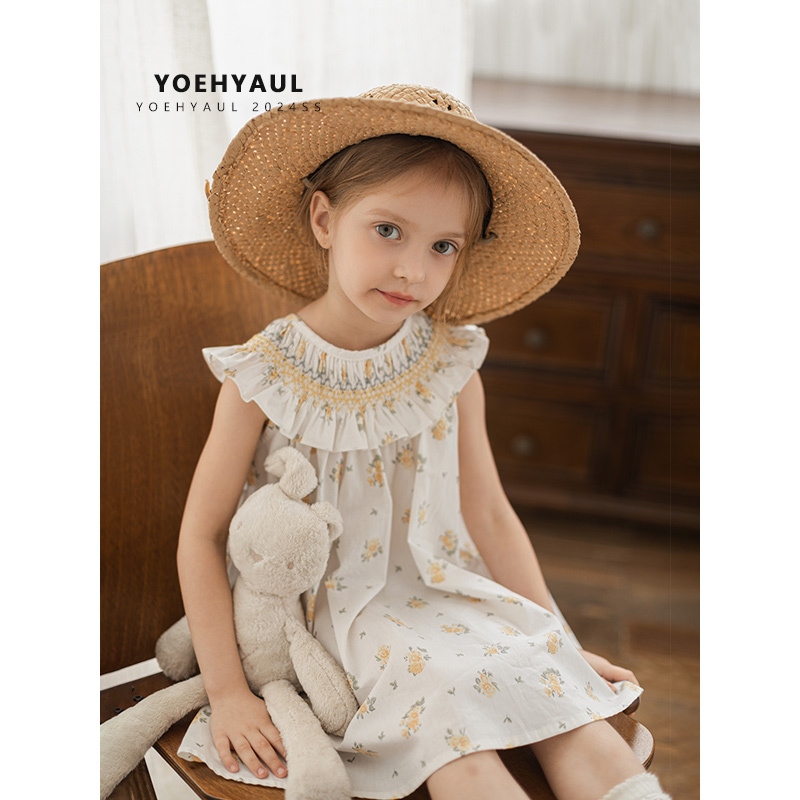 ハット Wholesale Baby Girl Smoking Dress - Latest Kids' Clothing